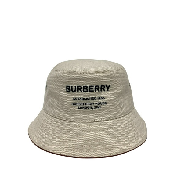 BURBERRY Beige Hat - Picture 1 of 9